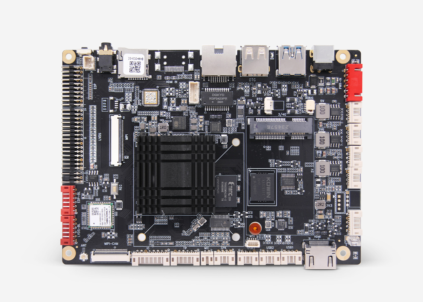 开源鸿蒙版八核智慧终端主板AIoT-527EH